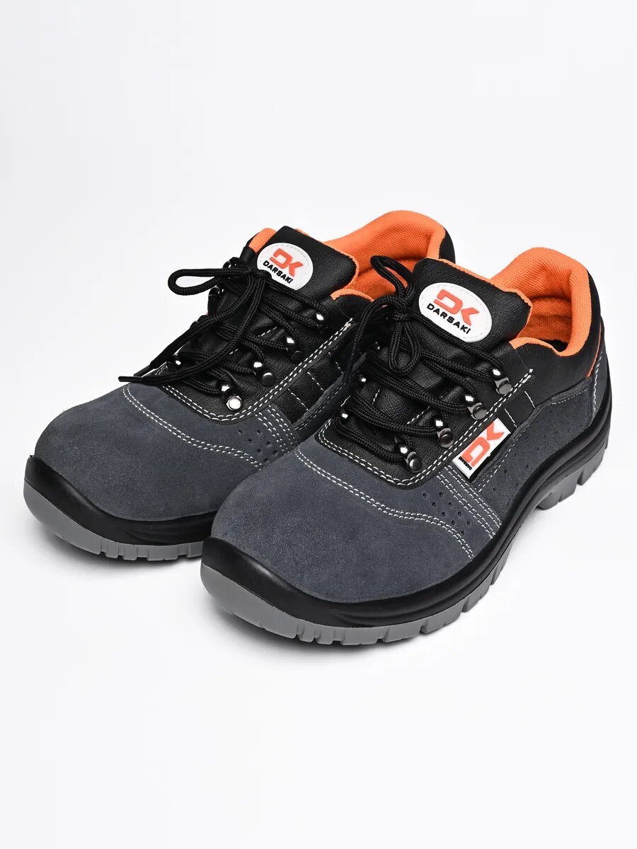 Полуботинки рабочие демисезонные без подноска (замша)