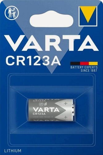 Изображение товара Батарейки VARTA CR123A Special, 10 шт, литиевые (10 блистеров по 1 шт.)