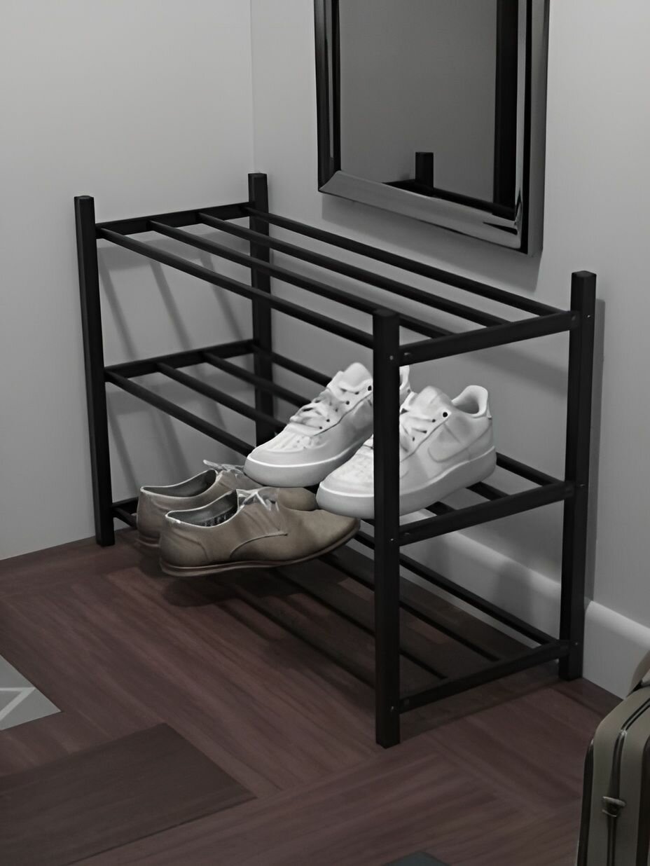 Обувница металлическая Нева-3/70 подставка для обуви 710х285х498 мм