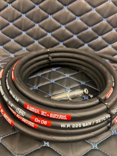 Изображение товара Аксессуар для мойки Bosch AQT- шланг высокого давления (10 метров), со стальным армированием