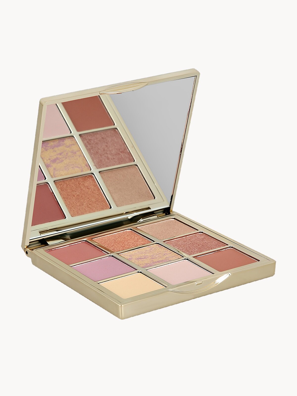 Палетка теней CATKIN C11, матовая, шиммерная текстура, 9 цветов