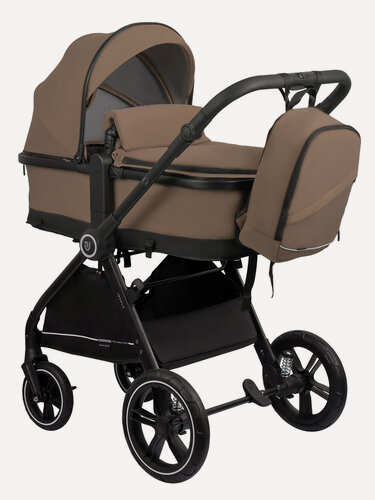 Изображение товара Коляска трансформер 2 в 1 для новорожденных Jovola Truck , перекидная ручка, бежевый