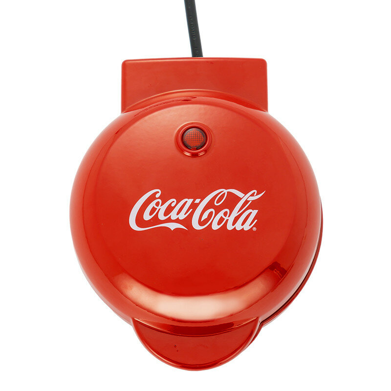 Электрогриль Coca-Cola красный мощность 2000 Вт антипригарное покрытие легкий в использовании и чистке
