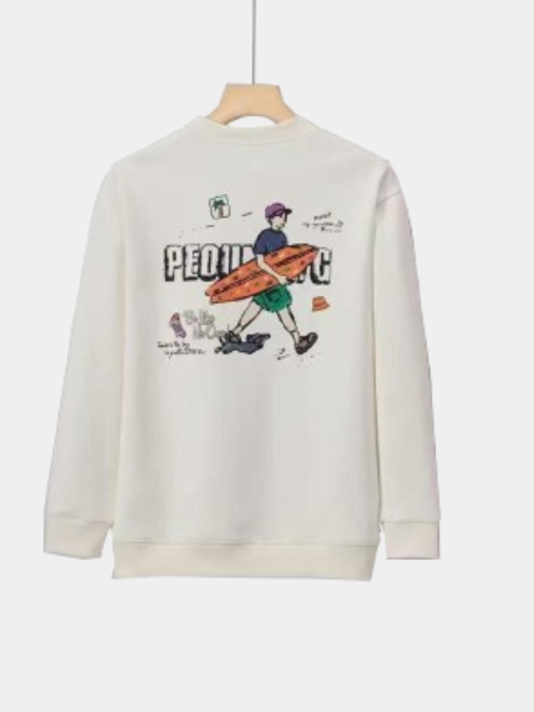 Свитшот  L-XL, размер XL, чёрный — фото 1