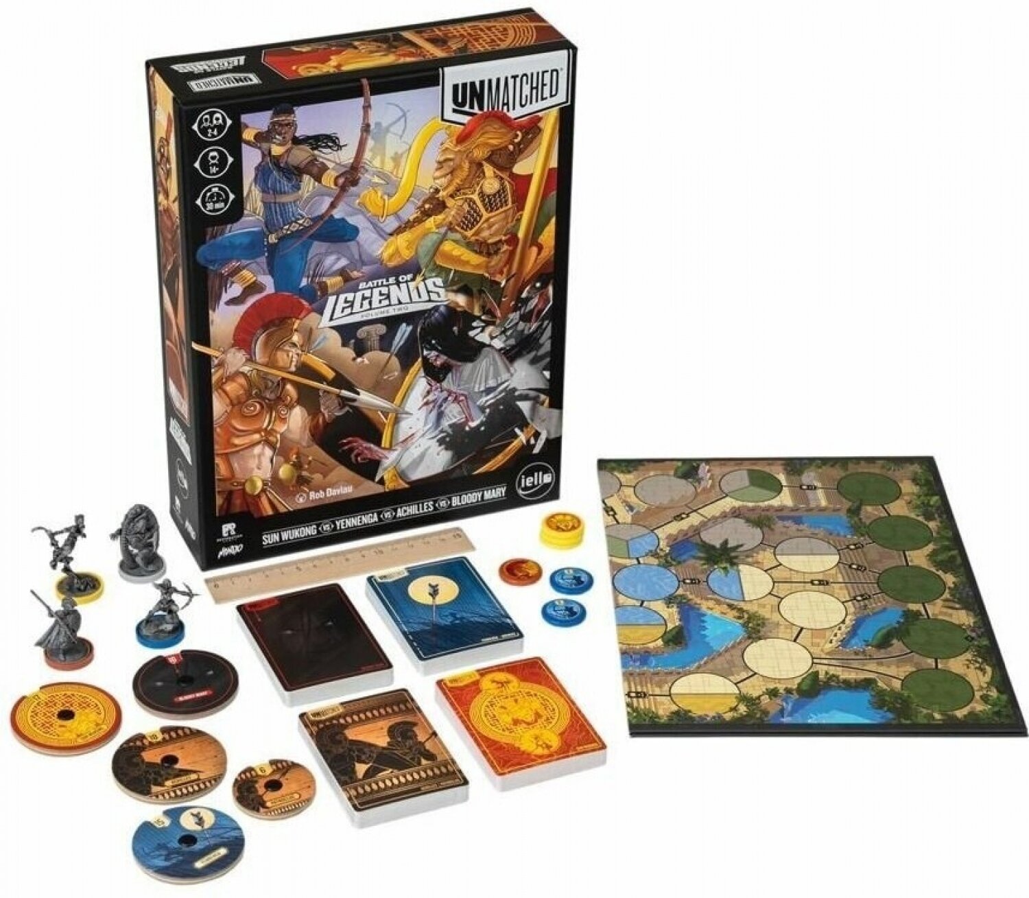 Настольная игра GaGa Games Unmatched: Битва Легенд. Том второй — фото 1