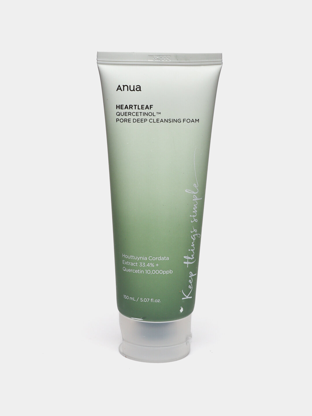 Пенка очищающая для умывания лица Anua, против акне, глубоко увлажняет кожу, 150 мл