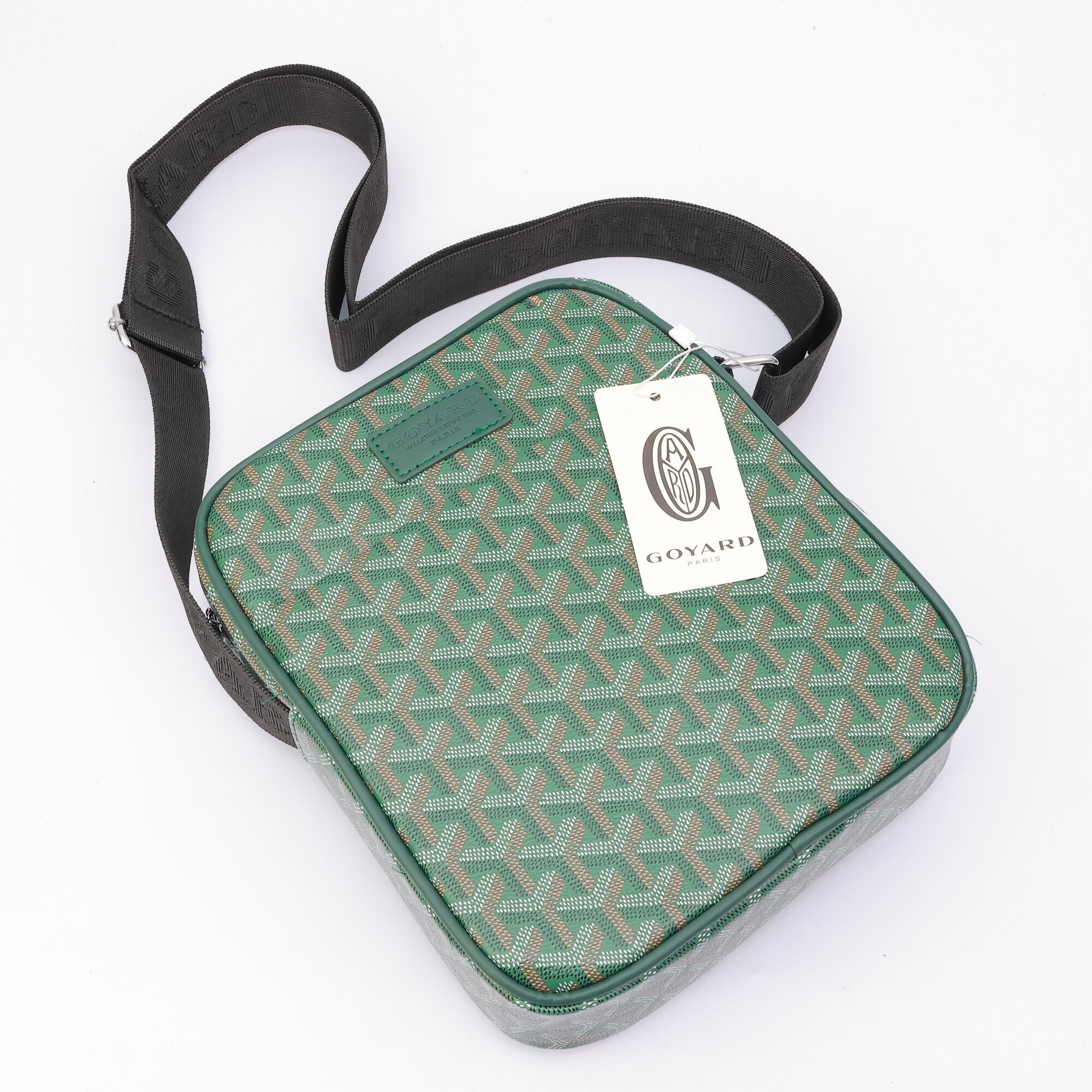 Сумка барсетка Goyard, green — фото 1