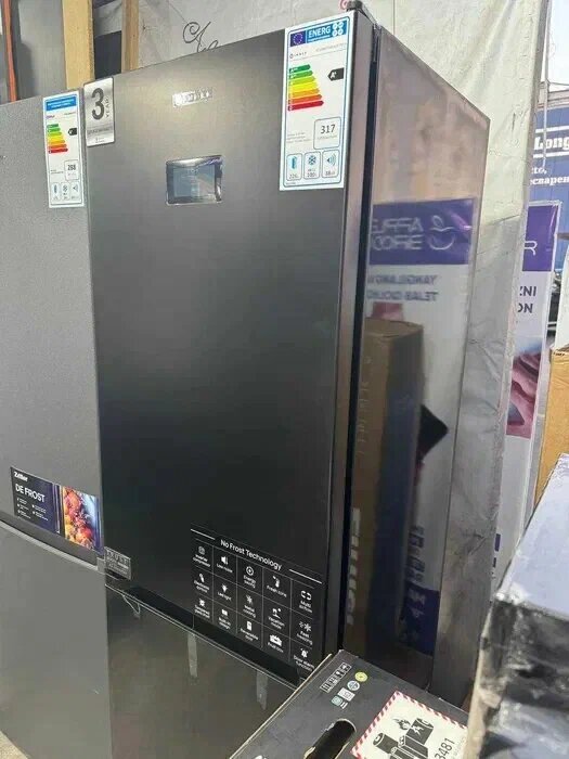 Холодильник Immer NF326BFM-Inox, инверторный — фото 1