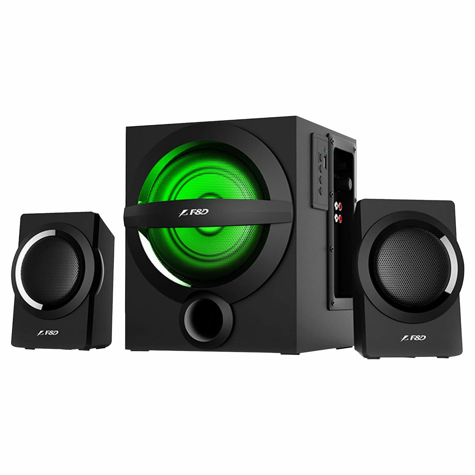 Акустическая система F&D A140X 2.1 39W с Bluetooth USB и пультом