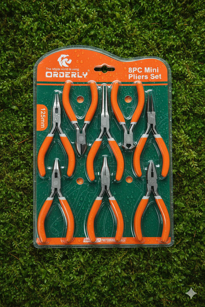 Набор мини-плоскогубцев ORDERLY Precision Pro из 8 предметов — фото 1