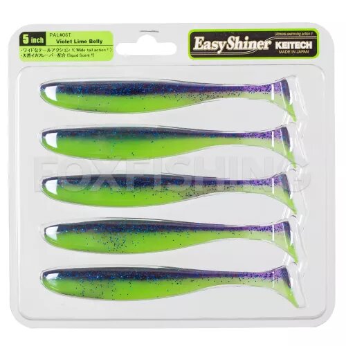 Силиконовая приманка Keitech Easy Shiner 5 12,5см. вес: 10,4гр. 5шт. PAL#06