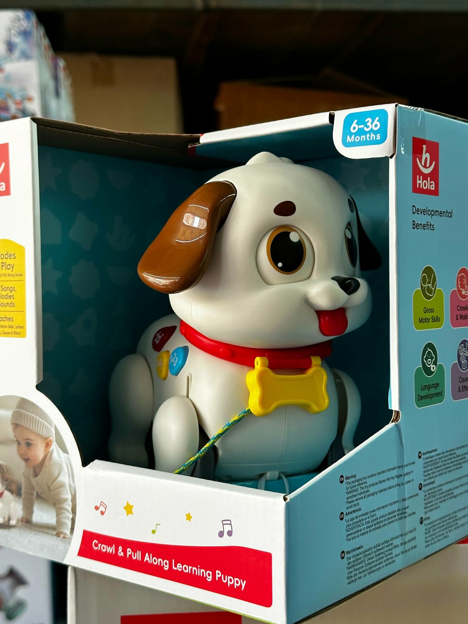 Игрушка "Перро де Аррастре Музыкальный", от 3 лет, для развития слуха — фото 1