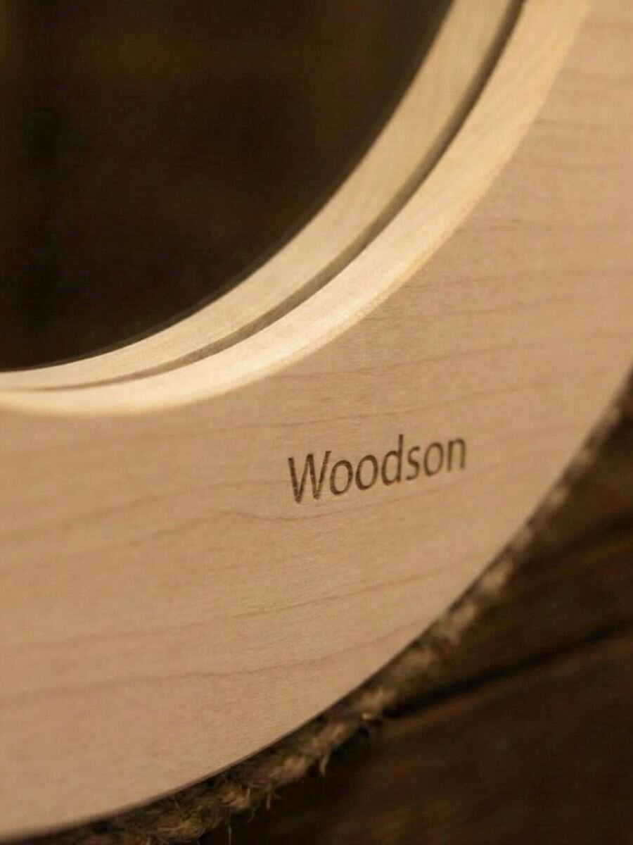 Зеркало для бани Woodson d38 ольха — фото 1