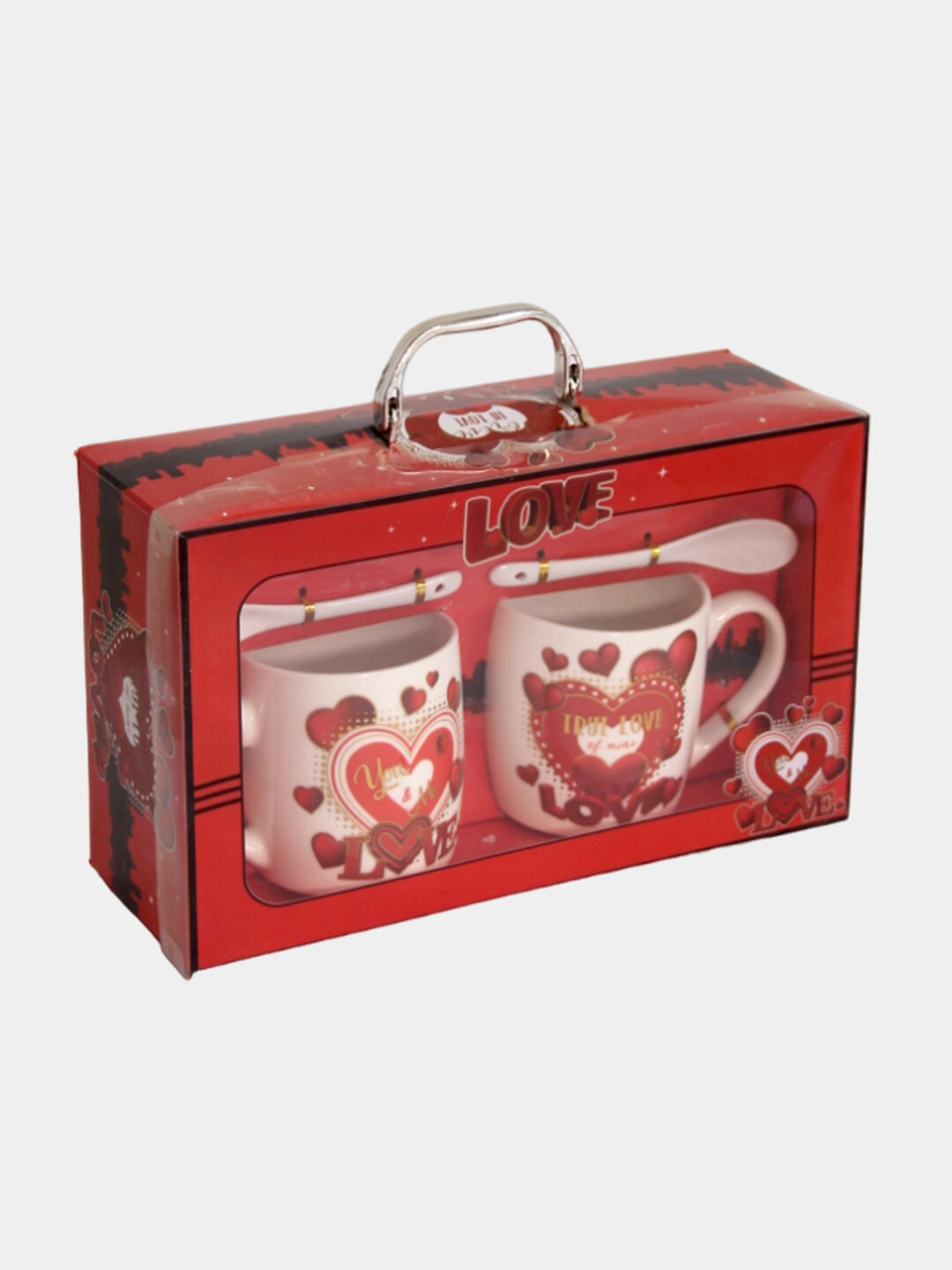 Этот набор состоит из керамических чашек с блюдца Комплектация: В набор входят 6 чашек, 6 блюдец и специальная подставке — фото 1