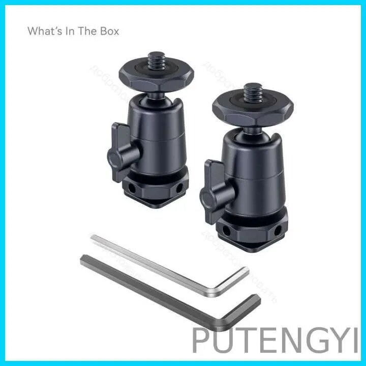 Шаровая головка SmallRig 2948 с креплением Removable Cold Shoe Mount (2 шт.)