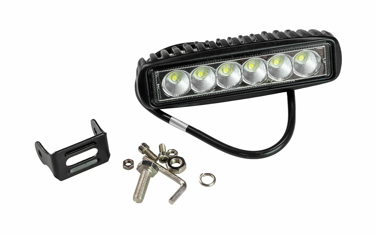 Прожектор светодиодный 6 диодов, 1200 лм, 9-60 В