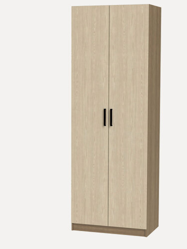 Изображение товара Шкаф-пенал для одежды Феникс М-4 80/210/52 Шимо темный/Шимо светлый