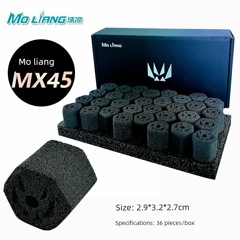 Мо Лианг MX45 нанопилот фильтрующий материал, 1 кг в коробке для аквариума