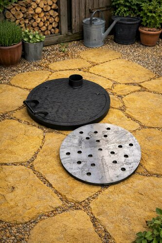 Изображение товара Набор Сделай Сам для бочки из под масла 200 литров, комплект 3в1