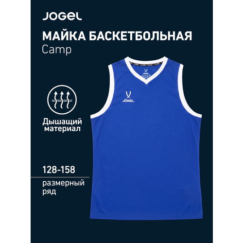 фото Майка спортивная jogel, размер 164-170, синий