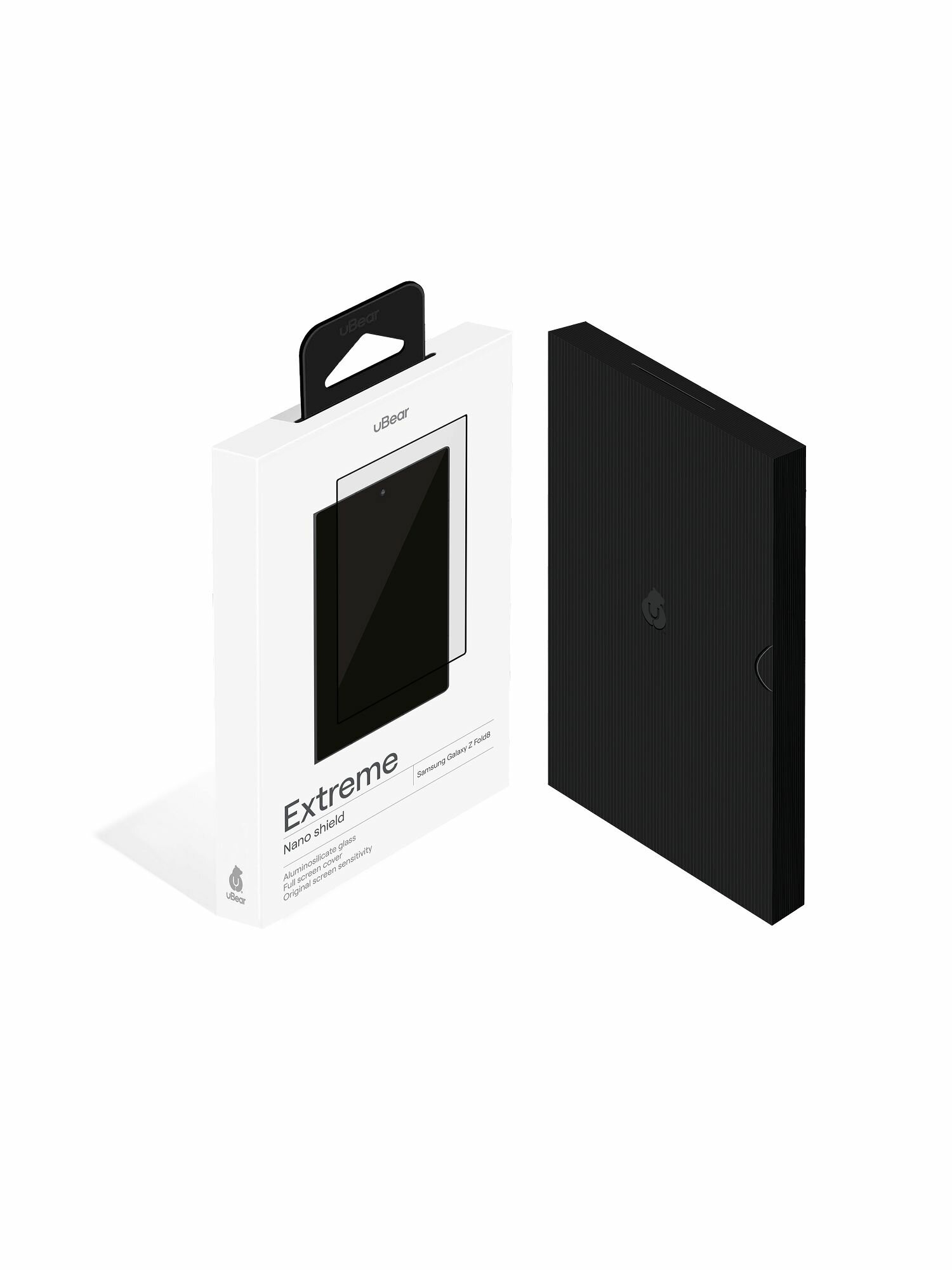 Стекло защитное на Samsung Galaxy Z Fold8 uBear Extreme Nano Shield 2.5D, алюмосиликатное — фото 1