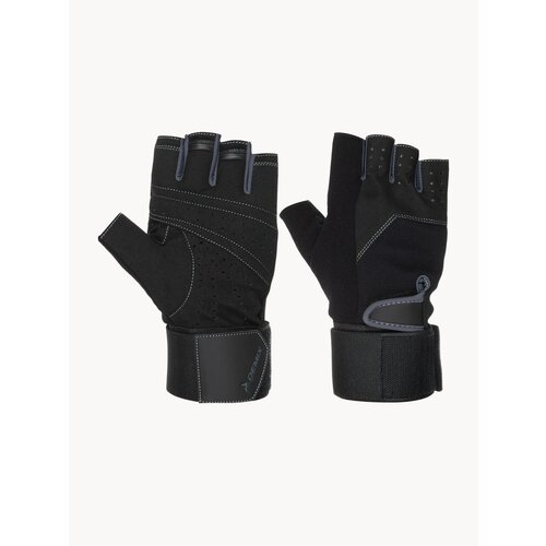 119228-99 one size Перчатки для фитнеса Fitness gloves черный р. one size