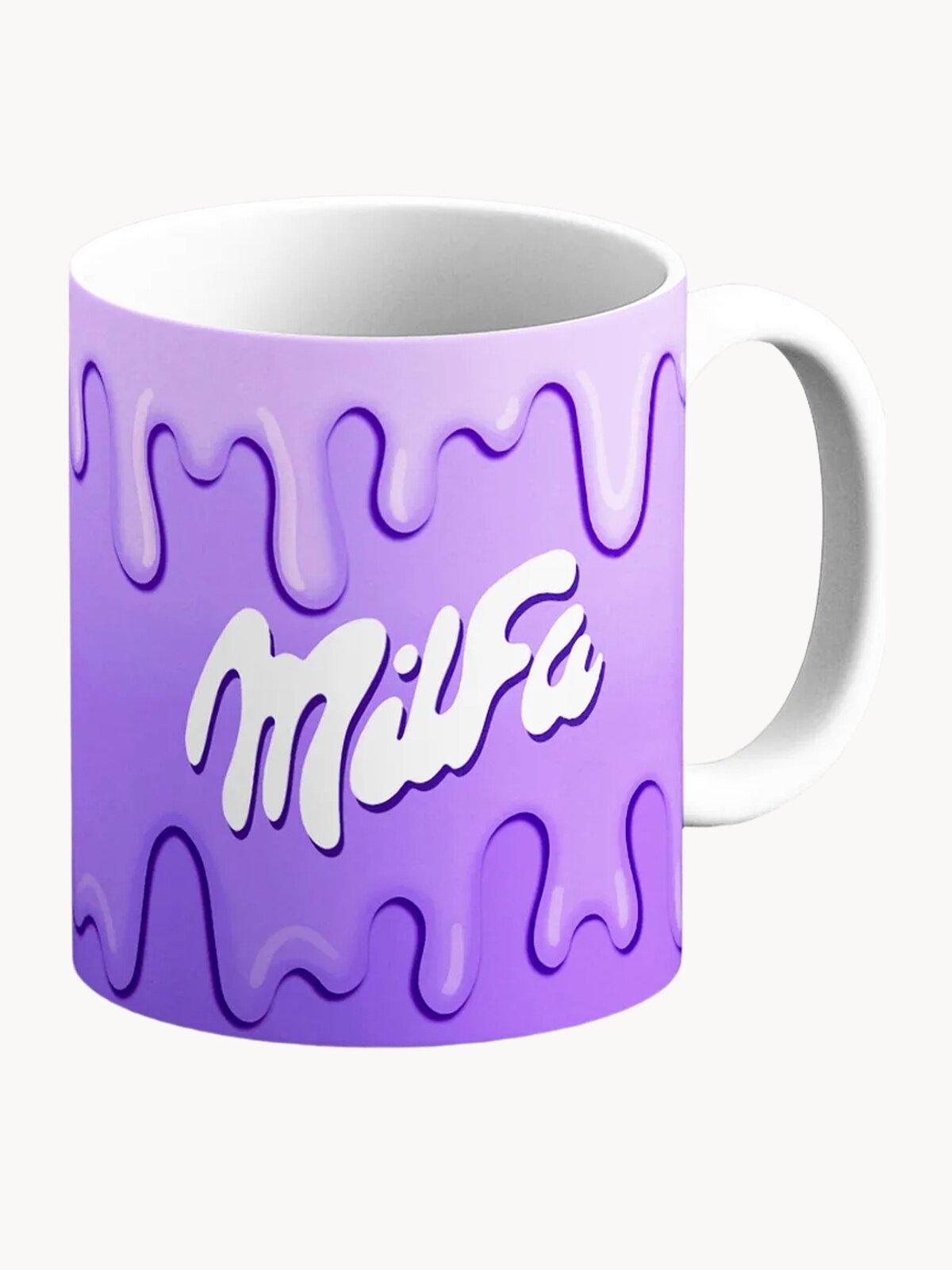 Кружка с приколом мем Милфа Milfa Милка