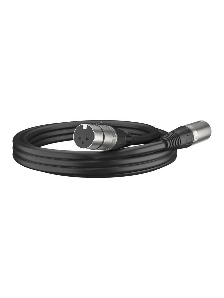 Кабель для XLR-микрофонов универсальный Fifine L9C (Black) / 1,8 метра — фото 1