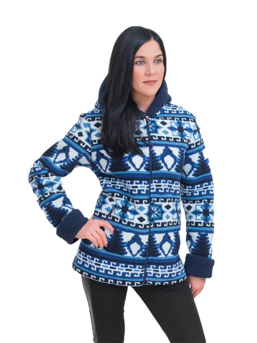 Куртка спортивная Holster размер 44 / 158-164 серый голубой синий белый