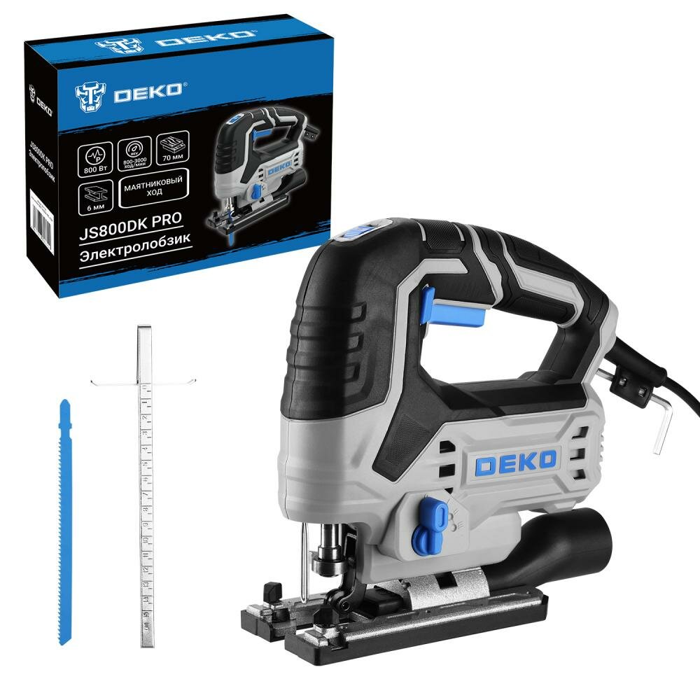 Электролобзик DEKO JS800DK PRO 800Вт 70мм 084-1105