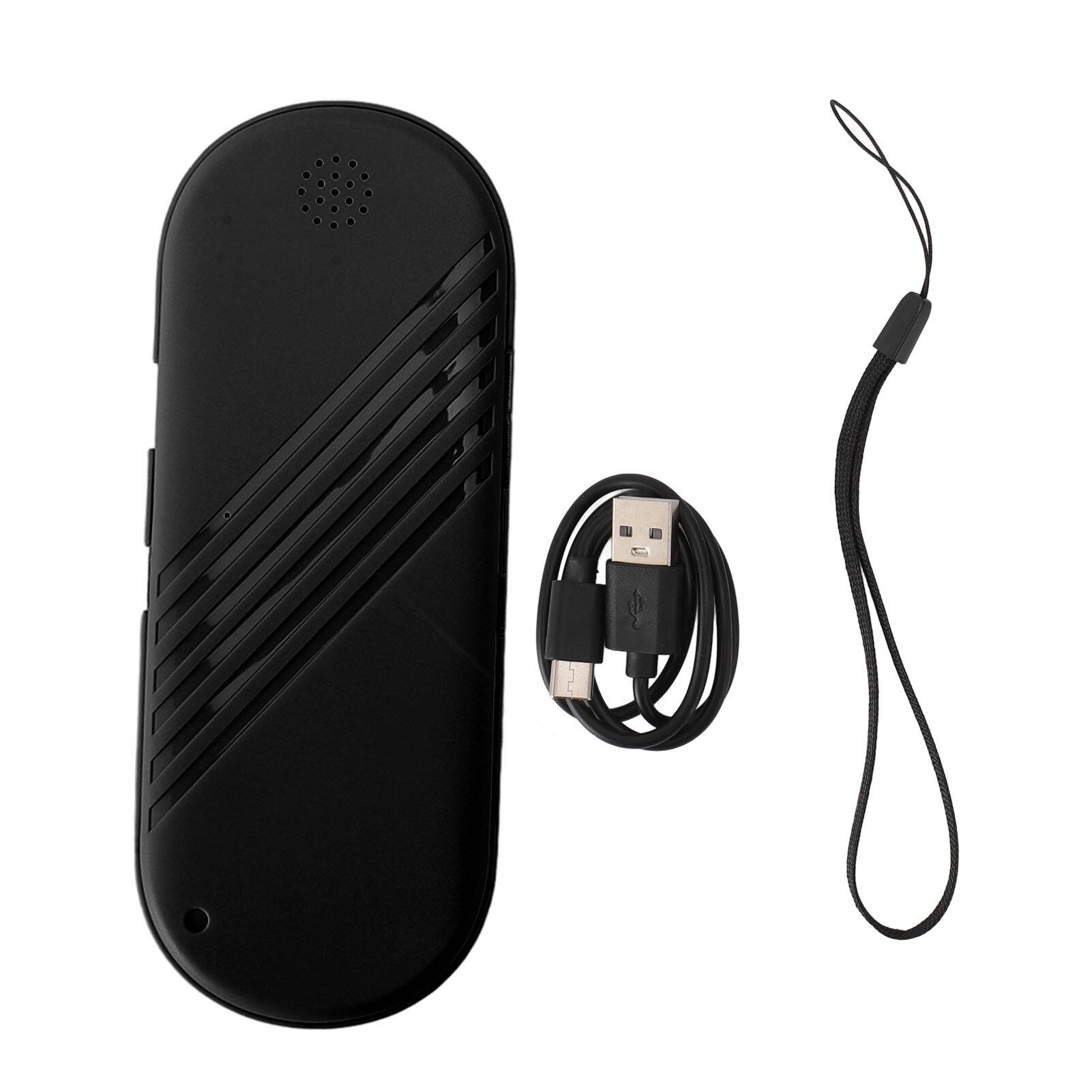 Bluetoothколонкаподушка для сна Mini Bone Conduction с таймером выключения и регулировкой громкости черная