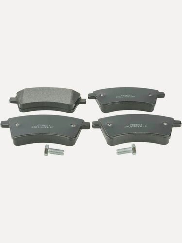 Изображение товара Колодки тормозные передние комплект (с болтами, с противоскрипной пластиной) MERCEDES BENZ, RENAULT 2401-KANIIF FEBEST.