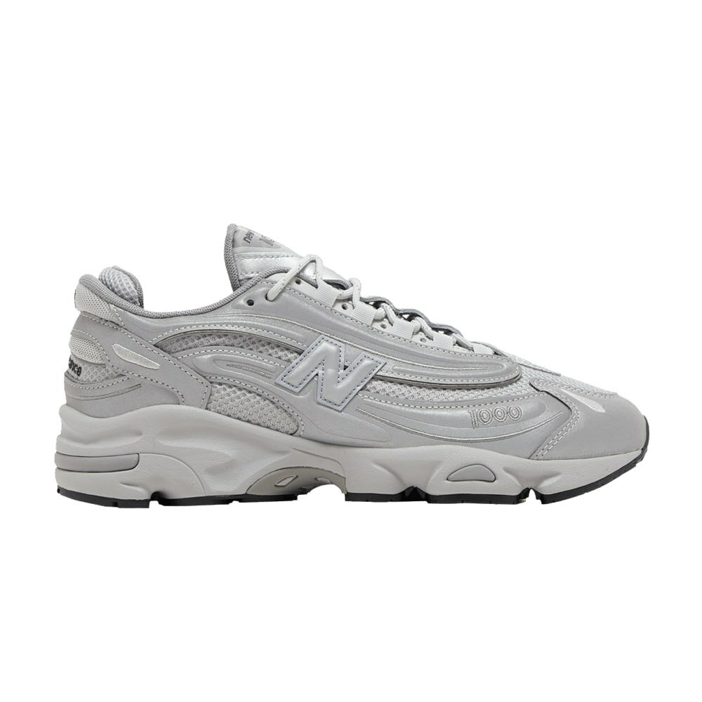 Кроссовки New Balance 1000, полнота G, размер 41 RU, серебряный, серый