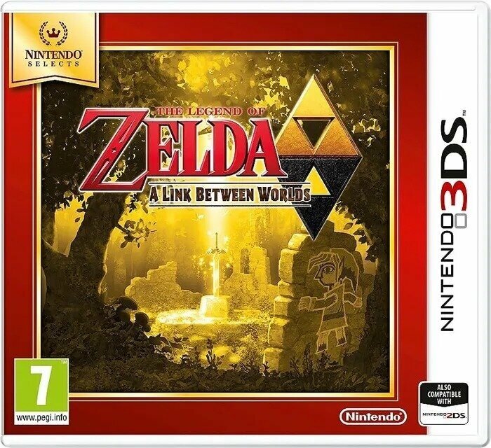 Игра Nintendo "The Legend of Zelda: A Link Between Worlds", для Nintendo 3DS