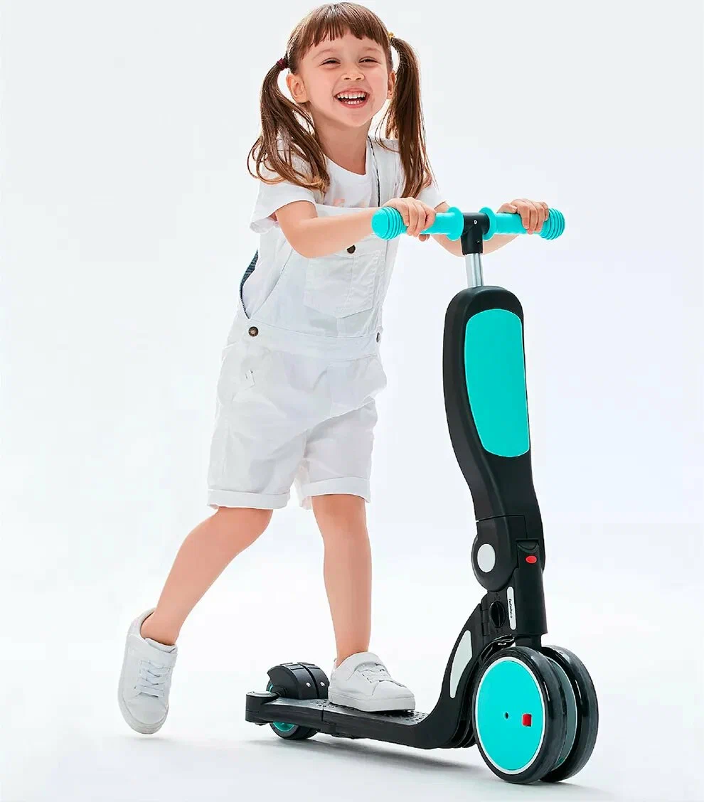 Картинки Самокат-беговел Bebehoo Deformation Stroller 5 in 1 DGN5-2 Blue