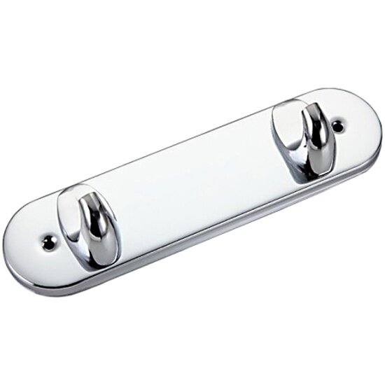 Крючок Frap двойной F1505-2 металл хром