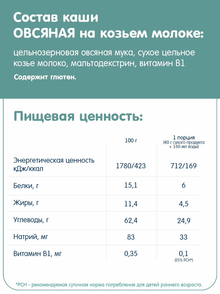 Каши Детские Набор детских молочных каш Fleur Alpine на козьем молоке, ГРЕЧНЕВАЯ + ОВСЯНАЯ + АЛЬПИЙСКИЙ ВЕЧЕР