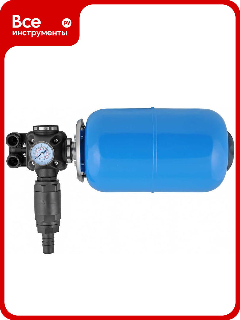Комплект автоматики акваробот М c гидроаккумулятором (5 л) Unipump 73694