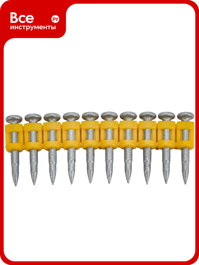 Гвозди по бетону MG bullet point 3,05x25 мм, 1000 шт. TOUA 30525stepMGBP