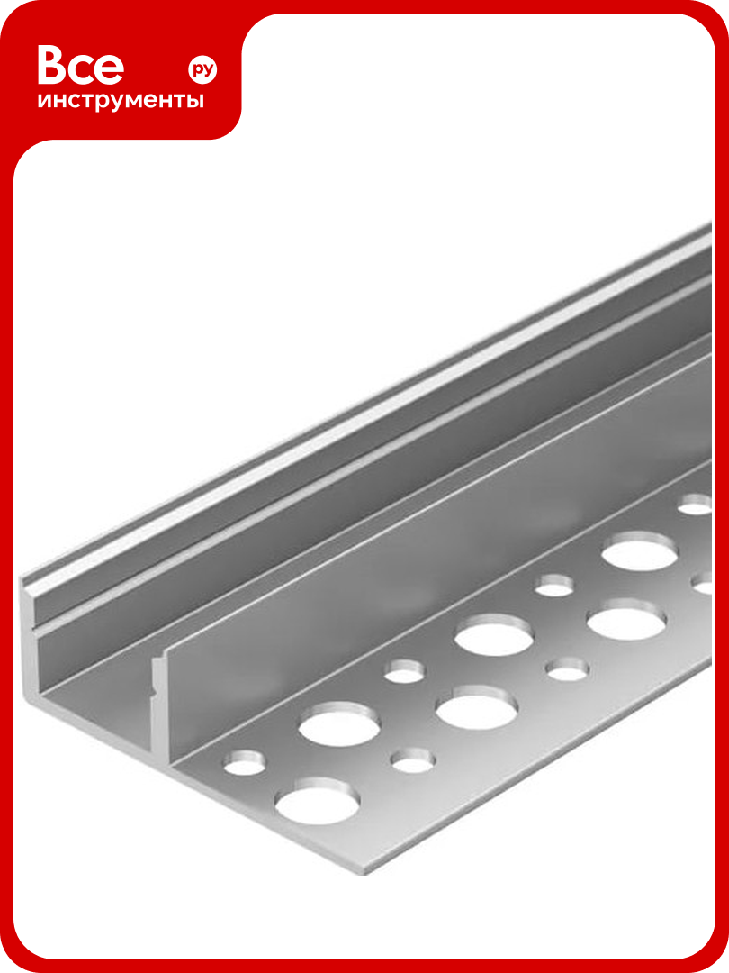 Профиль Arlight ARH-DECORE-S12-LINE-EDGE-3000 ANOD, 3м 052994