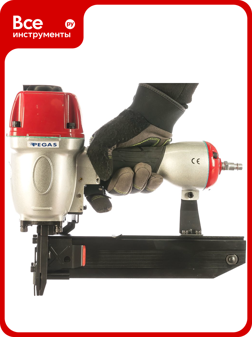 Скобозабивной пистолет Pegas pneumatic 851, 25-50мм 1026