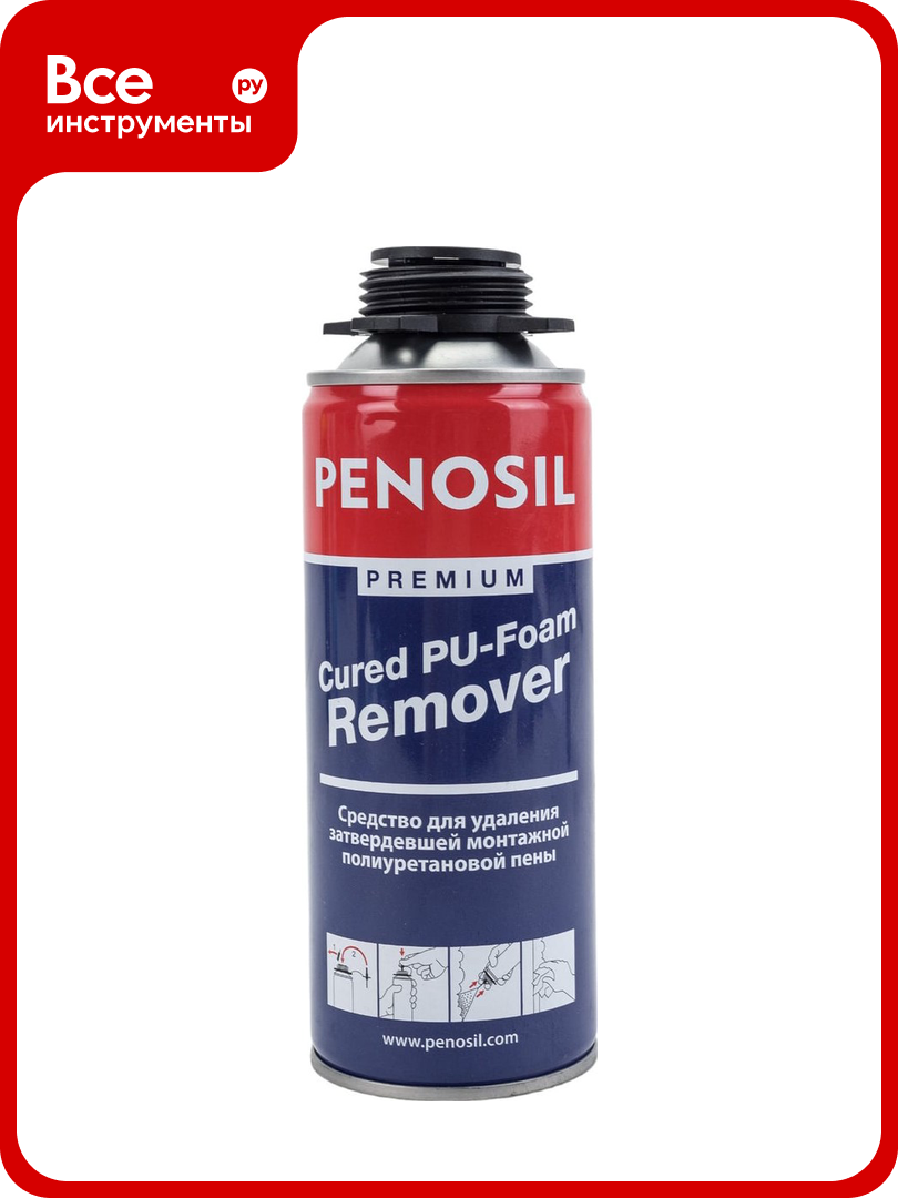Очиститель застывшей пены Penosil Cured-Foam Remover 340 мл 218917 A0225Z