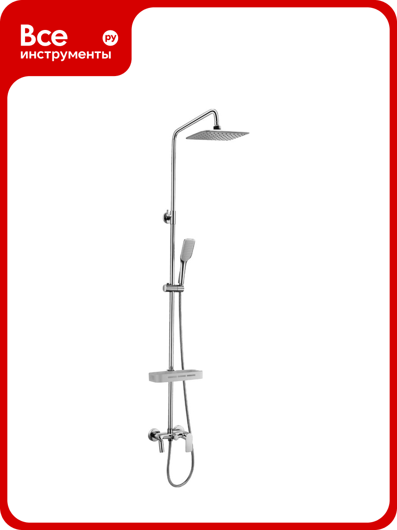 Смеситель для ванны и душа Lemark Tropic LM7002С