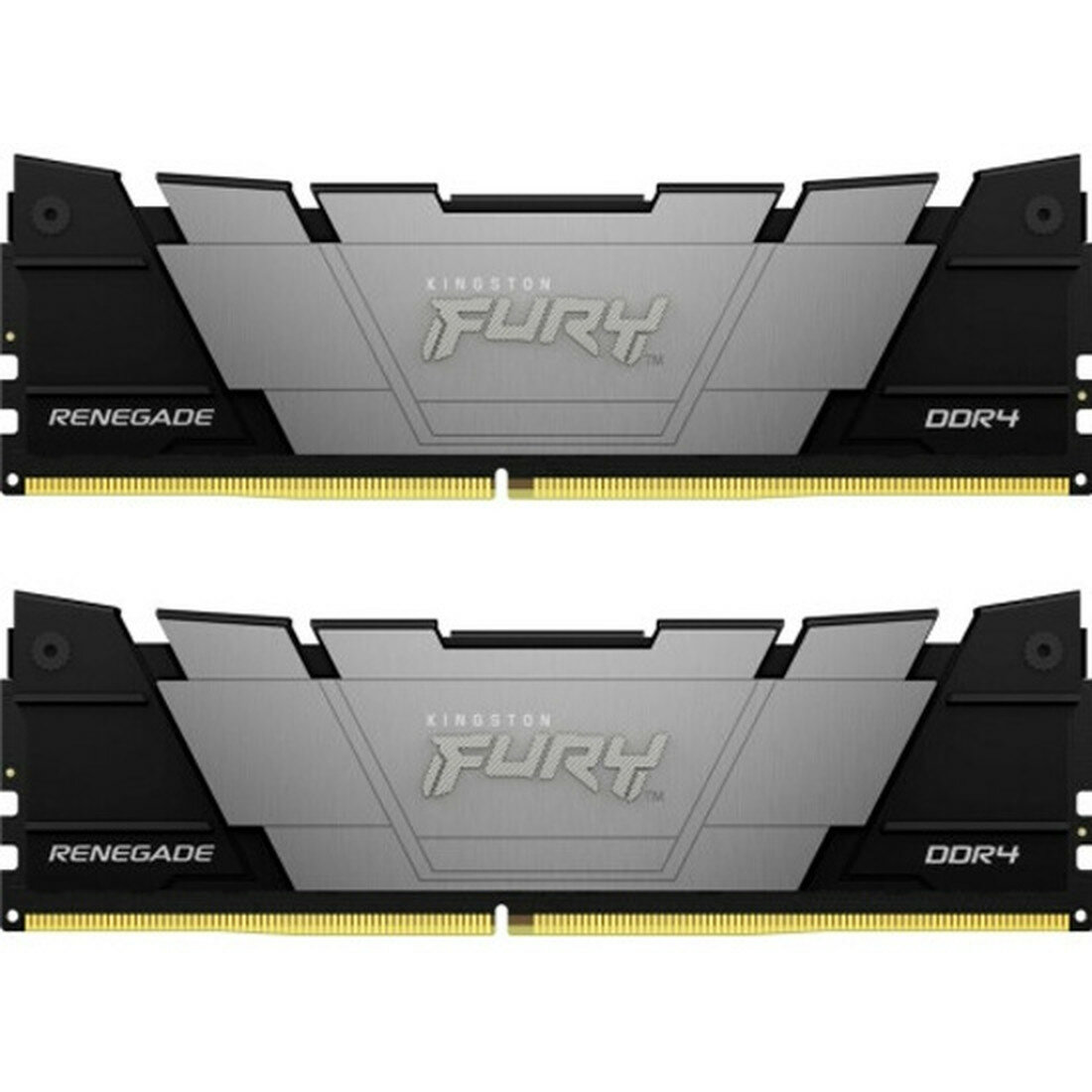 Оперативная память Kingston DDR4 16Gb (2x8Gb) 4600MHz PC-36800 CL19 1.5V FURY Renegade Black (KF446C19RB2K2/16)