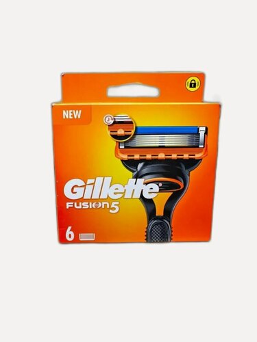 Изображение товара Сменные кассеты для бритв Gillette, Fusion, для мужчин, 6 шт, GIL-81658791