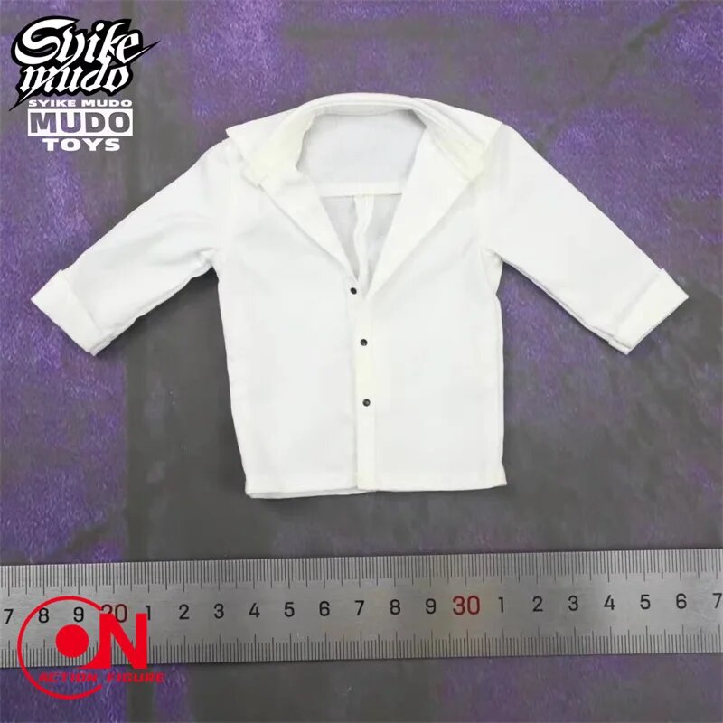 Куртка с рубашкой для 12-дюймовой мужской фигурки Oein, No Body, Белый, Унисекс