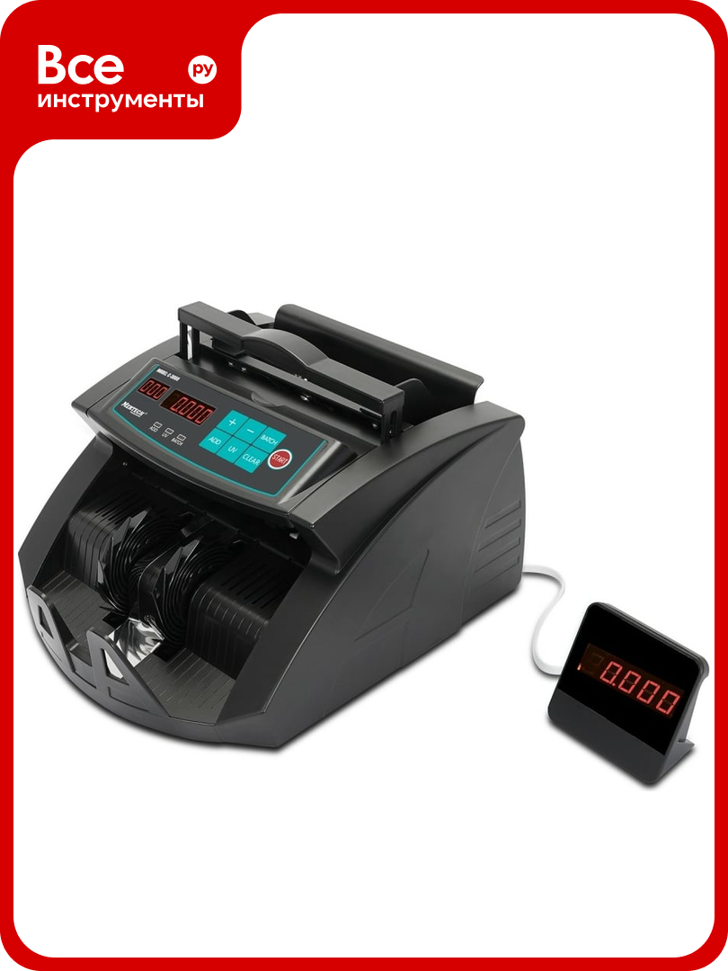 Счетчик банкнот MERTECH C-3000 black 5515