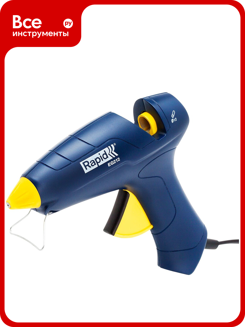 Термоклеящий пистолет RAPID EG212 5000442
