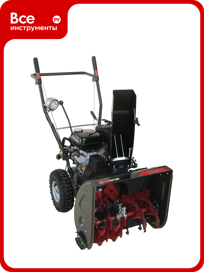 Бензиновый снегоуборщик Evoline SBG 560 E с двигателем ZONGSHEN специальной зимней серии SBG560E