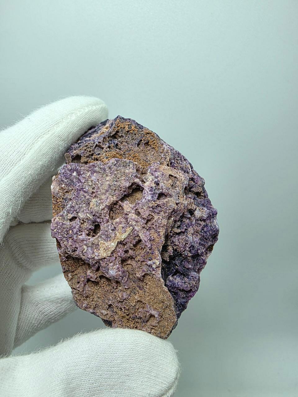 Флюорит графический 72 мм, 107 г. — фото 1